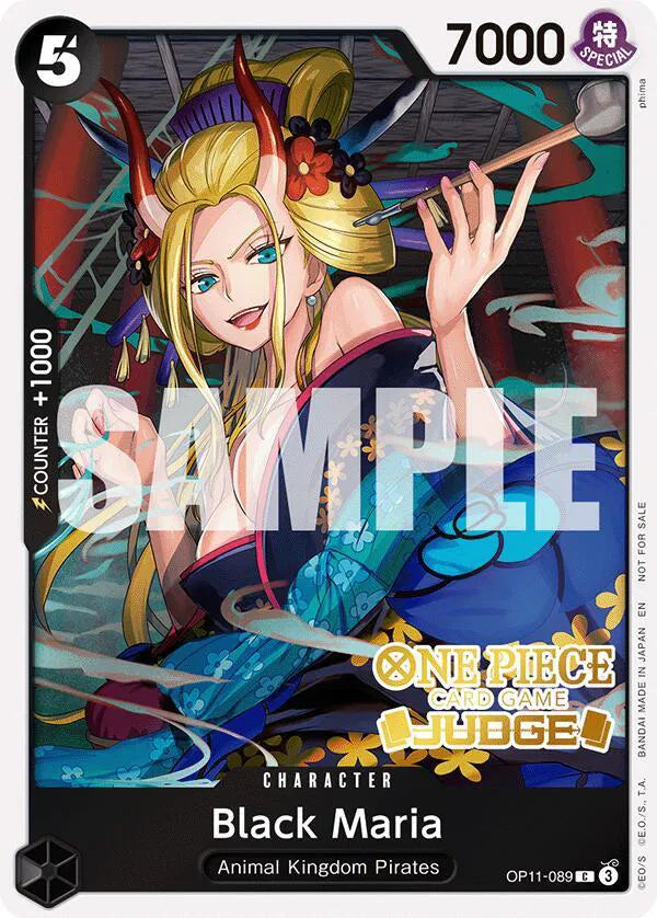 Black Maria OP11-089 Judge Pack Vol. 7 One Piece Card Game