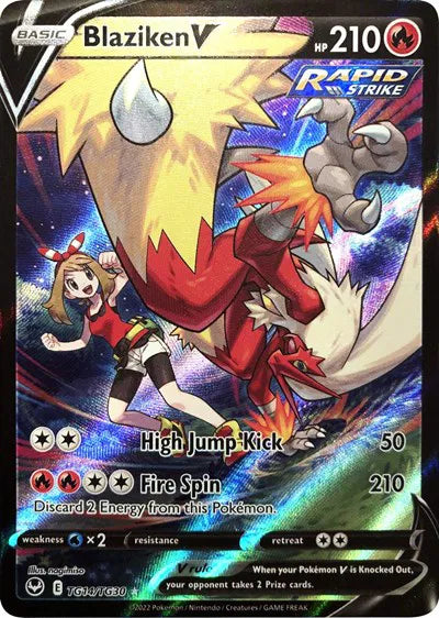Blaziken V TG14/TG30 – Pokémon TCG en inglés