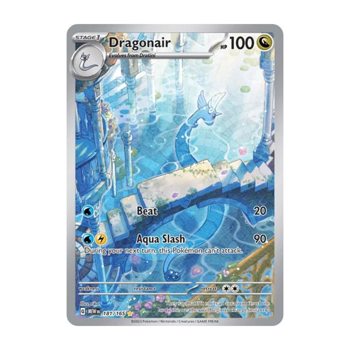 Pokémon TCG Dragonair 181/165 en inglés