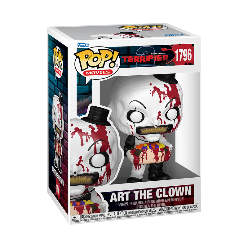 Funko Pop! Art the Clown with Candy Filled Head #1796 – Terrifier — en caja