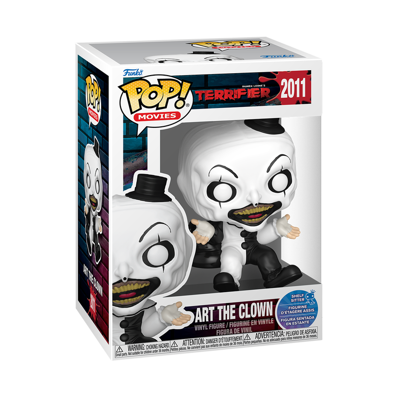 Funko Pop! Art the Clown Shelf Sitter #2011 de Terrifier en caja