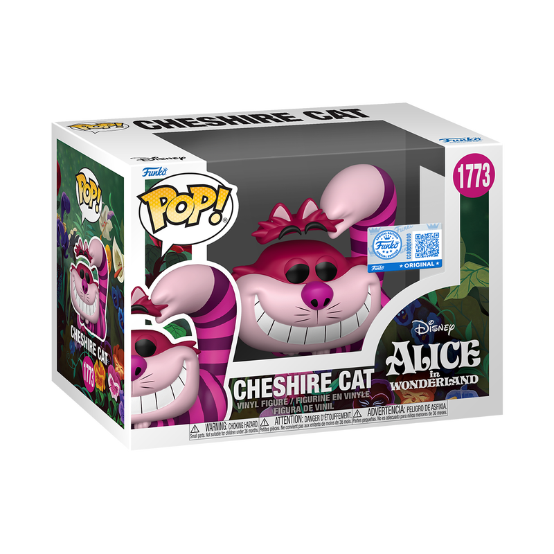 Funko Pop! Cheshire Cat (Eyebrows) #1773 – Alicia en el País de las Maravillas — en caja