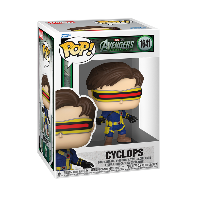 Funko Pop! Cyclops #1641 – Avengers: Doomsday — en caja