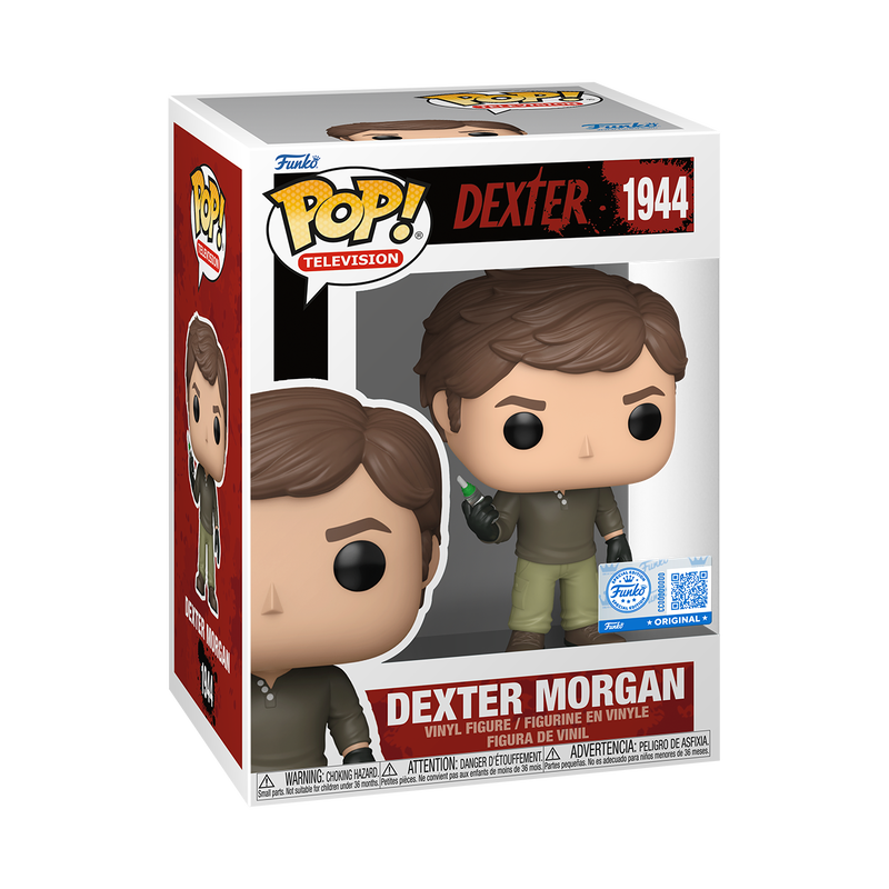 Funko Pop! Dexter Morgan with Syringe #1944 – Funko Exclusive — en caja
