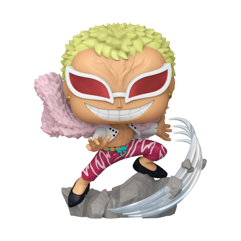 Funko Pop Doflamingo 2237 One Piece fuera de caja