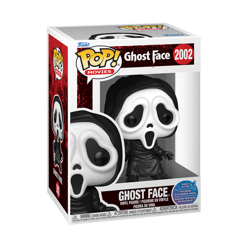 Funko Pop! Ghost Face (Shelf Sitter) #2002 — en caja