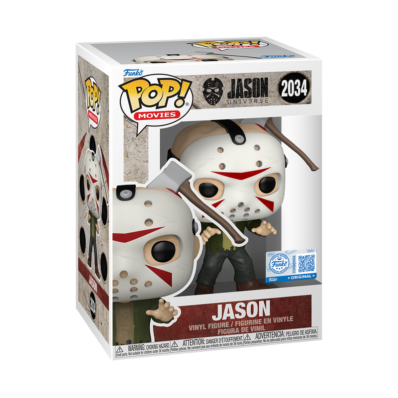 Funko Pop Jason Axe in Head 2034 en caja