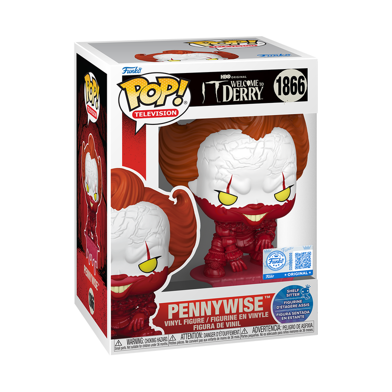 Funko Pop Pennywise Shelf Sitter 1866 en caja