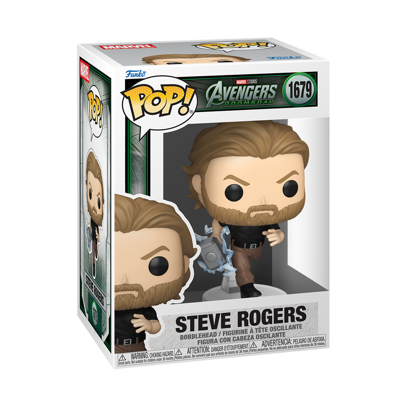 Funko Pop! Steve Rogers #1679 – Avengers: Doomsday en caja
