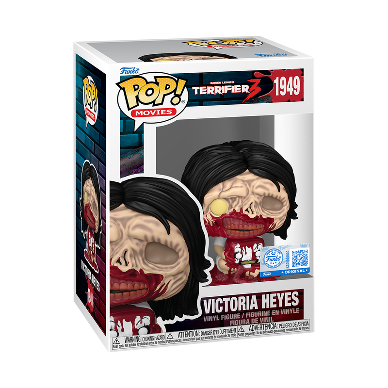 Funko Pop! Victoria Heyes #1949 – Terrifier 3 — en caja