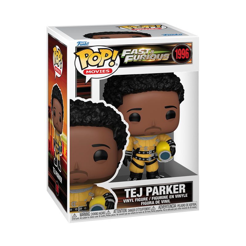 Funko Pop! Tej Parker 1996 de Fast & Furious en caja