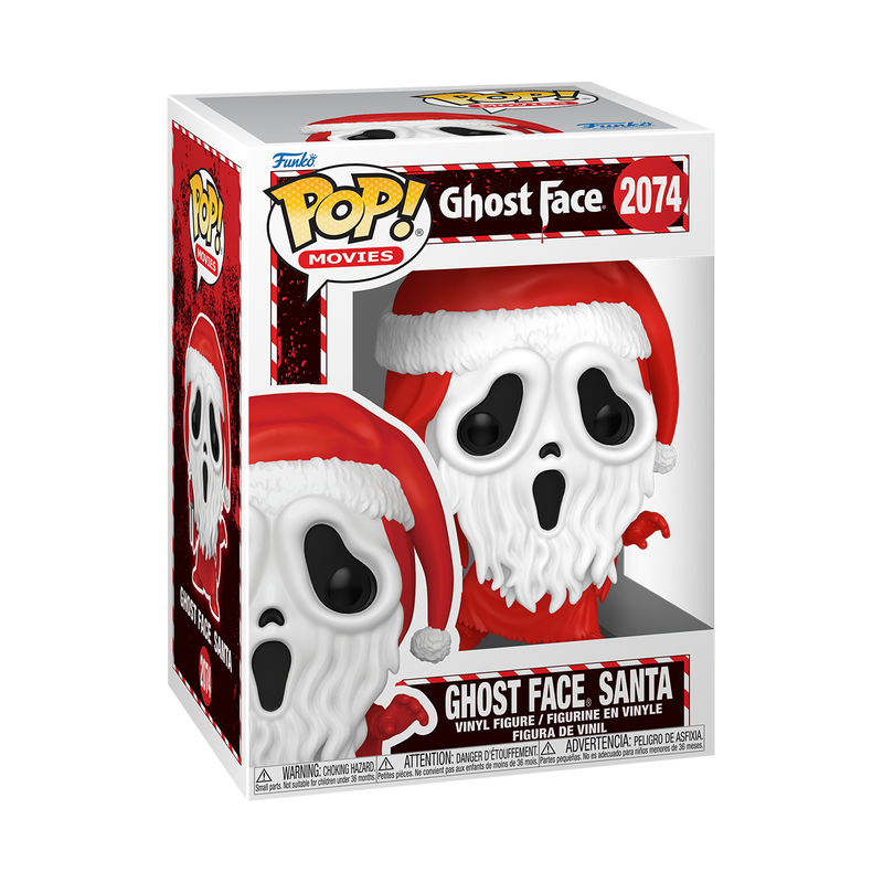 Funko Pop! Ghost Face Santa #2074 en caja