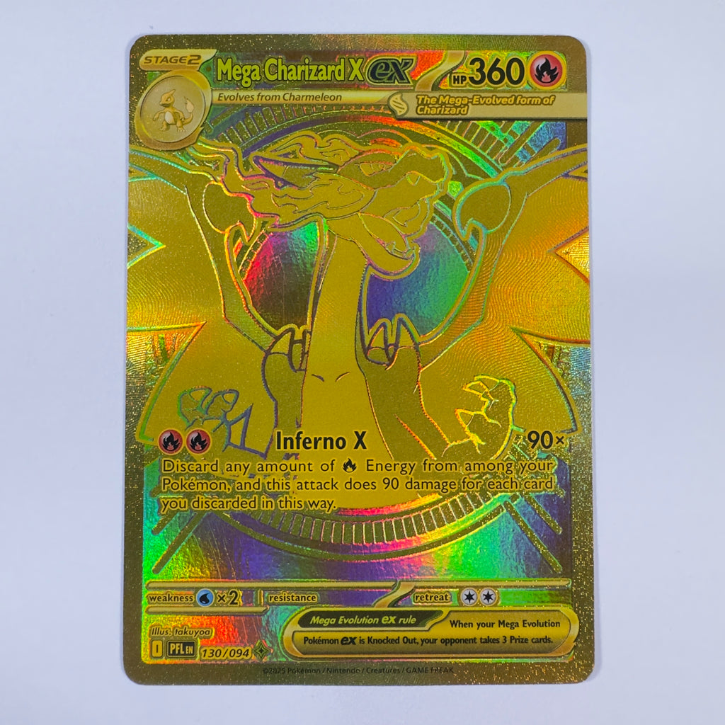 Mega Charizard X ex 130/094 frente