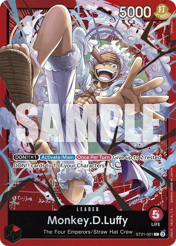 Monkey D. Luffy ST21-001 Starter Deck EX Gear 5