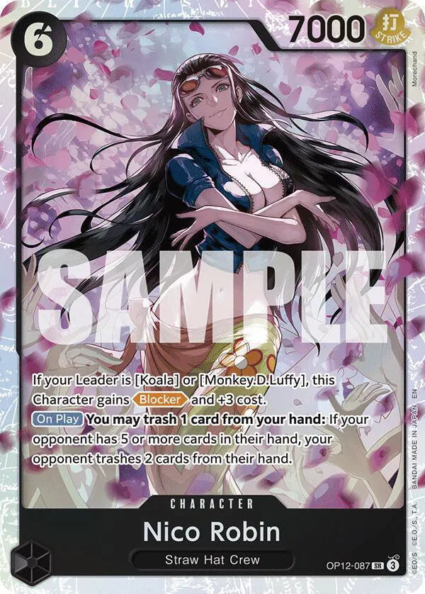 Nico Robin OP12-087 Legacy of the Master One Piece Card Game