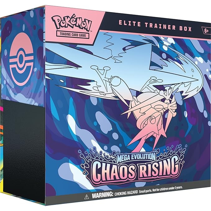 Pokémon TCG Mega Evolution Chaos Rising Elite Trainer Box