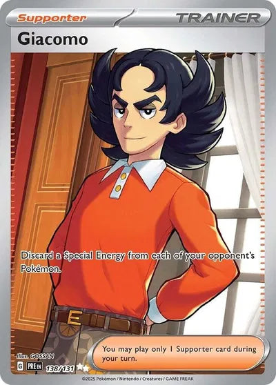 Giacomo 138/131 – Pokémon TCG (Inglés)