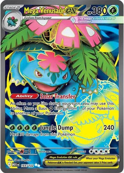 Mega Venusaur ex 155/132 – Pokémon TCG (Inglés)