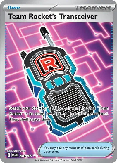 Team Rocket's Transceiver 263/217 – Pokémon TCG (Inglés)