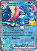 Greninja ex 021/128 – Sello 30 aniversario – Pokémon TCG (Inglés)
