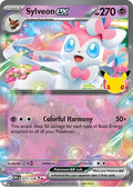 Sylveon ex 071/128 – Sello 30 aniversario – Pokémon TCG (Inglés)
