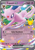 Espeon ex 070/128 – Sello 30 aniversario – Pokémon TCG (Inglés)