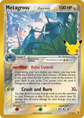 Metagross 11/113 Delta Species – Sello 30 aniversario – Pokémon TCG (Inglés)