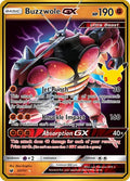 Buzzwole GX 57/111 – Sello 30 aniversario – Pokémon TCG (Inglés)