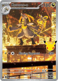 Kommo-o 143/128 – Sello 30 aniversario – Pokémon TCG (Inglés)