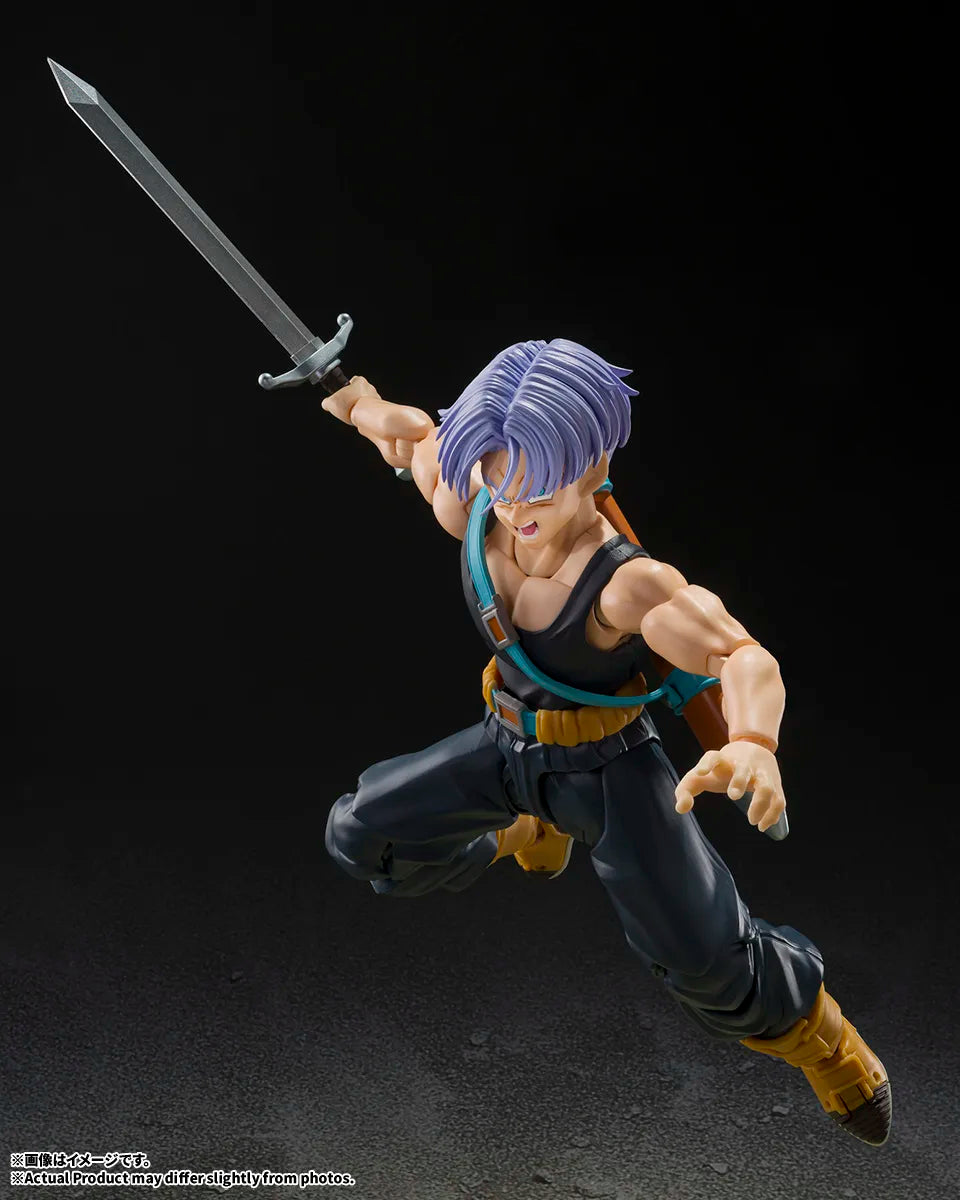 S.H.Figuarts Trunks Z-Fighters en pose de combate