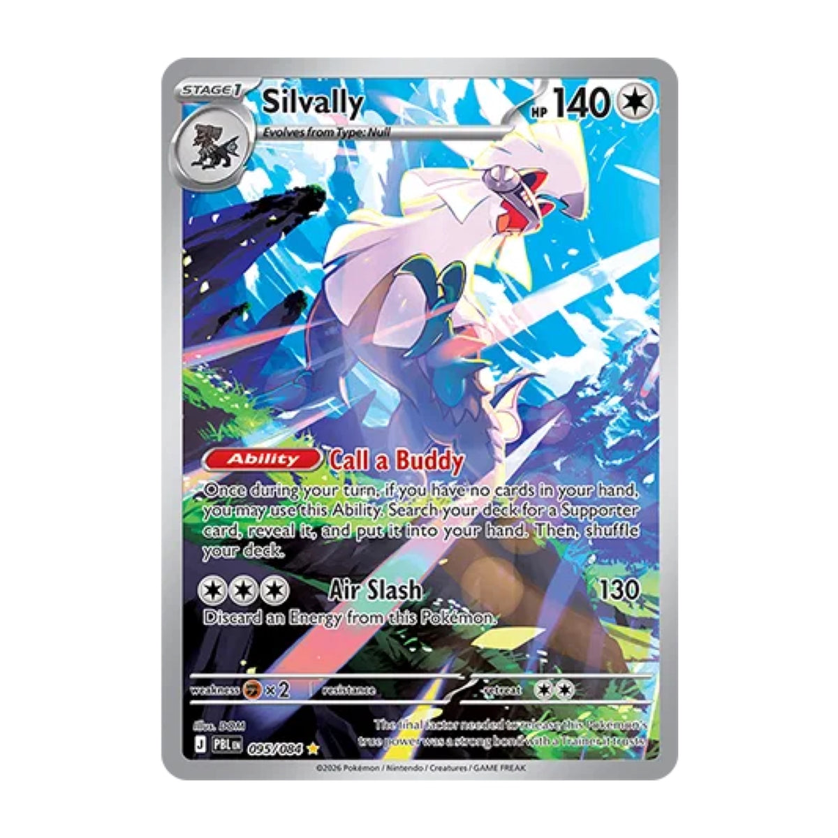 Pokémon TCG Silvally 095/084 en inglés