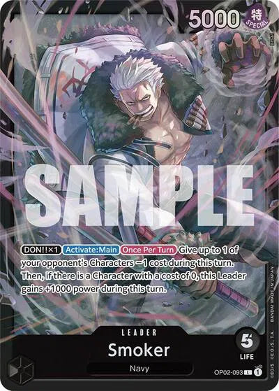 Smoker OP02-093 líder Starter Deck 19